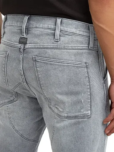 G-Star Men's 5620 3D Skinny Jeans - Sun Faded Glacier Grey - Size 38 | Thumbnail 6 G-Star Men's 5620 3D Skinny Jeans - Sun Faded Glacier Grey - Size 38 | Thumbnail 6