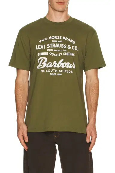 Barbour x Levi's Graphic T-Shirt | Thumbnail 3 Barbour x Levi's Graphic T-Shirt | Thumbnail 3