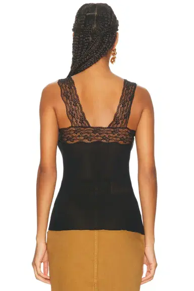 Saint Laurent Lace Tank Top | Thumbnail 3 Saint Laurent Lace Tank Top | Thumbnail 3