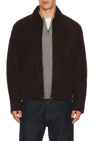 Theory Reece Aviator Bomber Jacket | Thumbnail 3 Theory Reece Aviator Bomber Jacket | Thumbnail 3