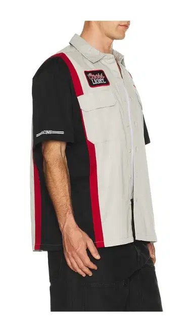 Brixton Coors Light Shake Down Short Sleeve Shirt | Thumbnail 2 Brixton Coors Light Shake Down Short Sleeve Shirt | Thumbnail 2