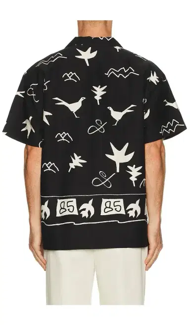 Scotch & Soda Relaxed Fit Placed AOP Short Sleeve Shirt | Thumbnail 2 Scotch & Soda Relaxed Fit Placed AOP Short Sleeve Shirt | Thumbnail 2