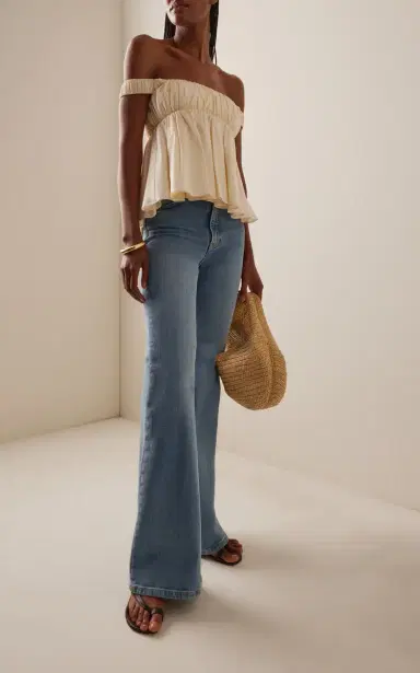 Jeanerica Fuji Stretch High-Rise Flared Jeans | Thumbnail 2 Jeanerica Fuji Stretch High-Rise Flared Jeans | Thumbnail 2