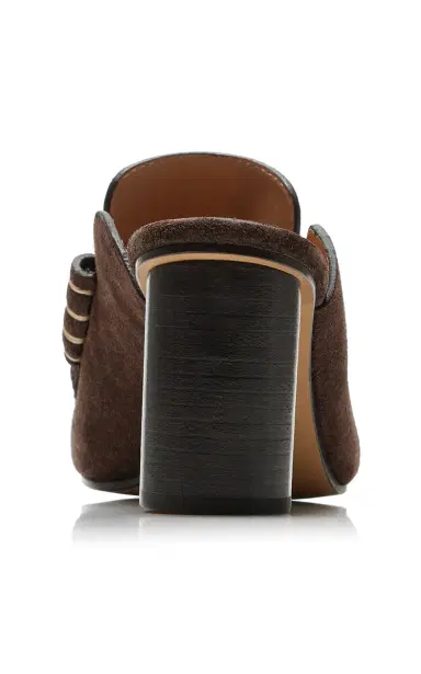 JW Anderson Stitch Suede Loafer Mules | Thumbnail 5 JW Anderson Stitch Suede Loafer Mules | Thumbnail 5