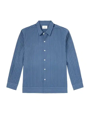 NN07 Reed 50032 Striped Organic Cotton Shirt - Men | Thumbnail 1 NN07 Reed 50032 Striped Organic Cotton Shirt - Men | Thumbnail 1