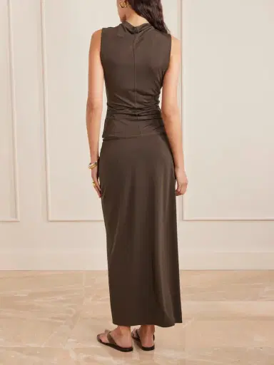 SIR. Matheo Jersey Maxi Skirt | Thumbnail 4 SIR. Matheo Jersey Maxi Skirt | Thumbnail 4