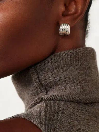 By Pariah Flux Recycled Sterling Silver Earrings | Thumbnail 2 By Pariah Flux Recycled Sterling Silver Earrings | Thumbnail 2