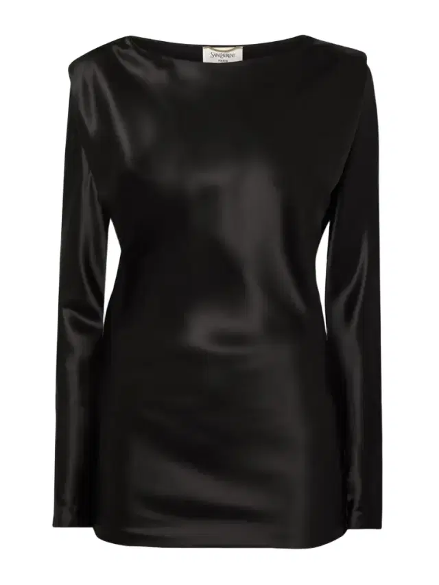 Draped Silk-satin Blouse Draped Silk-satin Blouse