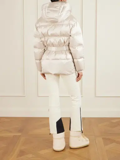 Bogner Lyra-ld Hooded Belted Layered Down Jacket | Thumbnail 4 Bogner Lyra-ld Hooded Belted Layered Down Jacket | Thumbnail 4