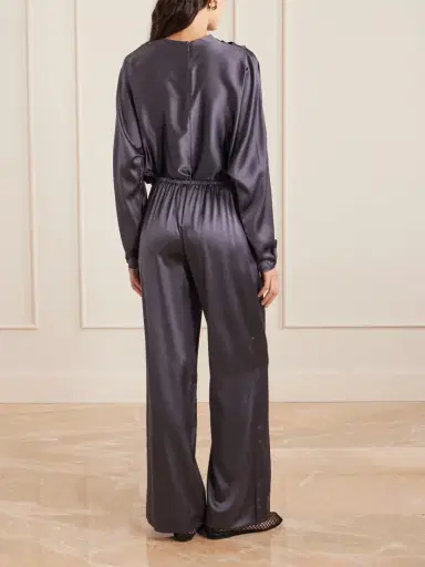 Staud Stroll Silk-blend Satin Wide-leg Pants | Thumbnail 4 Staud Stroll Silk-blend Satin Wide-leg Pants | Thumbnail 4