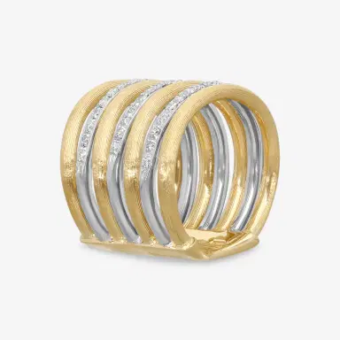 MARCO BICEGO Marco Bicego Confetti Gemme 18K Yellow & White Gold Ring Sz. 6.5 by The Solist | Thumbnail 2 MARCO BICEGO Marco Bicego Confetti Gemme 18K Yellow & White Gold Ring Sz. 6.5 by The Solist | Thumbnail 2