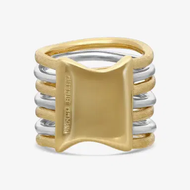 MARCO BICEGO Marco Bicego Confetti Gemme 18K Yellow & White Gold Ring Sz. 6.5 by The Solist | Thumbnail 3 MARCO BICEGO Marco Bicego Confetti Gemme 18K Yellow & White Gold Ring Sz. 6.5 by The Solist | Thumbnail 3