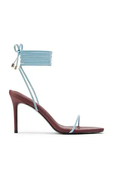 FEMME LA x REVOLVE Barely There Lace Up Heel | Thumbnail 1 FEMME LA x REVOLVE Barely There Lace Up Heel | Thumbnail 1