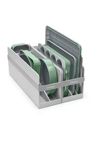 Caraway Non-toxic Ceramic Non-stick Mega Bakeware Set | Thumbnail 2 Caraway Non-toxic Ceramic Non-stick Mega Bakeware Set | Thumbnail 2