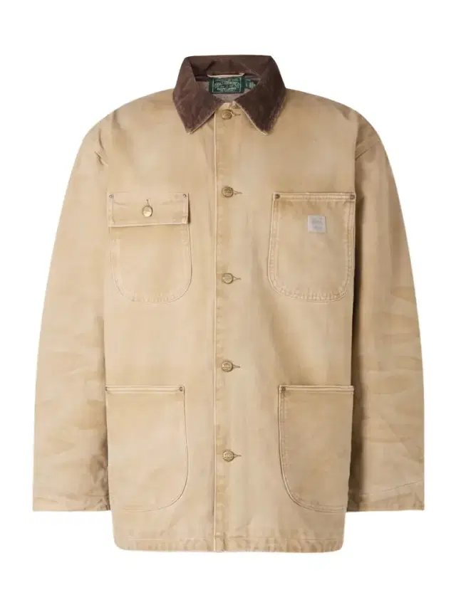 Corduroy-Trimmed Cotton-Canvas Field Jacket - Men Corduroy-Trimmed Cotton-Canvas Field Jacket - Men