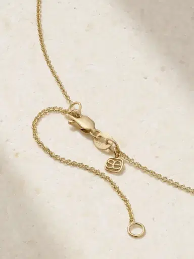 Sydney Evan Celestial 14-karat Gold, Enamel And Diamond Necklace | Thumbnail 3 Sydney Evan Celestial 14-karat Gold, Enamel And Diamond Necklace | Thumbnail 3