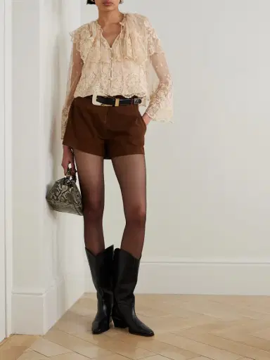 Sea Brontë Embroidered Tiered Mesh Top | Thumbnail 2 Sea Brontë Embroidered Tiered Mesh Top | Thumbnail 2