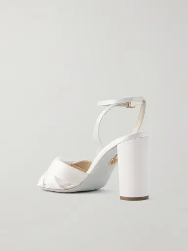 Aquazzura Nina 85 Satin Sandals | Thumbnail 3 Aquazzura Nina 85 Satin Sandals | Thumbnail 3