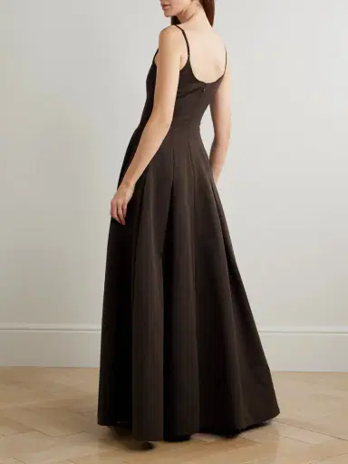Staud Joy Cotton-blend Faille Maxi Dress | Thumbnail 3 Staud Joy Cotton-blend Faille Maxi Dress | Thumbnail 3