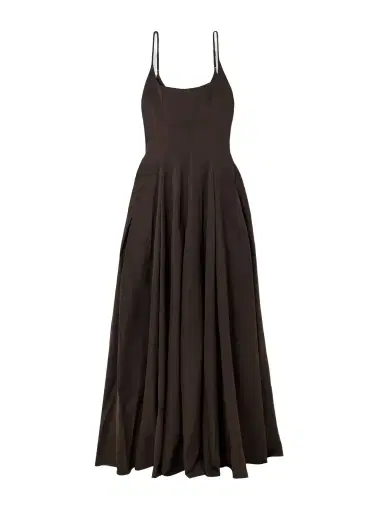 Staud Joy Cotton-blend Faille Maxi Dress | Thumbnail 1 Staud Joy Cotton-blend Faille Maxi Dress | Thumbnail 1