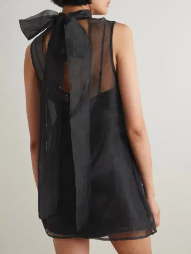 Staud Albee Embellished Organza Mini Dress | Thumbnail 3 Staud Albee Embellished Organza Mini Dress | Thumbnail 3