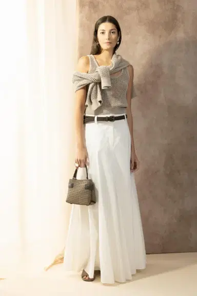Brunello Cucinelli Summer Net Tank | Thumbnail 2 Brunello Cucinelli Summer Net Tank | Thumbnail 2
