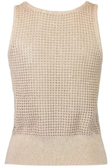 Brunello Cucinelli Summer Net Tank | Thumbnail 5 Brunello Cucinelli Summer Net Tank | Thumbnail 5