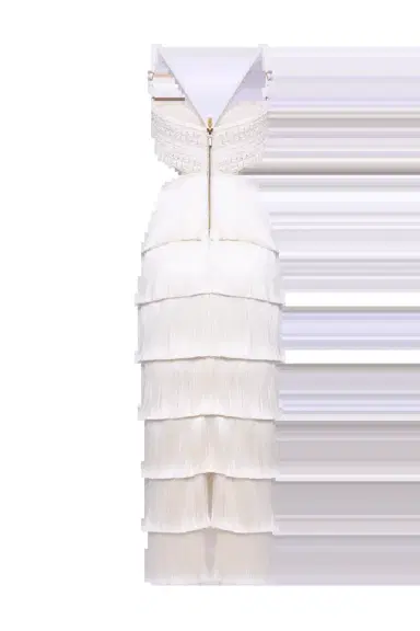 PatBo LYA FRINGE MIDI DRESS (off) | Thumbnail 6 PatBo LYA FRINGE MIDI DRESS (off) | Thumbnail 6