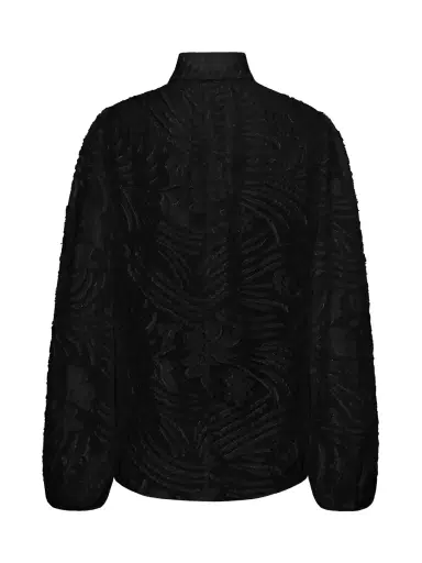 Adam Lippes Joan Blouse in Fil Coupé | Thumbnail 2 Adam Lippes Joan Blouse in Fil Coupé | Thumbnail 2