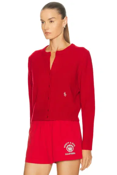 Sporty & Rich Cashmere Cardigan | Thumbnail 2 Sporty & Rich Cashmere Cardigan | Thumbnail 2