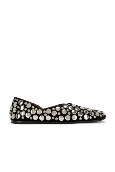 Khaite Jane Stud Flat | Thumbnail 1 Khaite Jane Stud Flat | Thumbnail 1