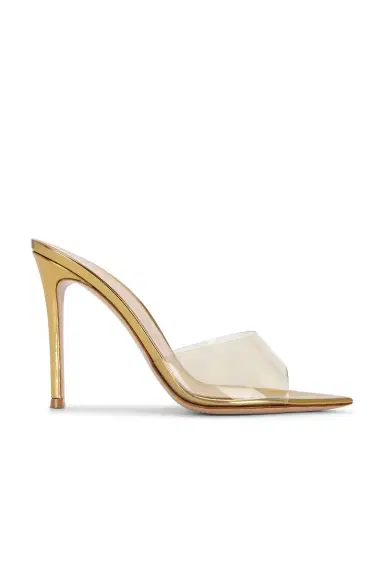 Gianvito Rossi Plexi Mule Sandal | Thumbnail 1 Gianvito Rossi Plexi Mule Sandal | Thumbnail 1