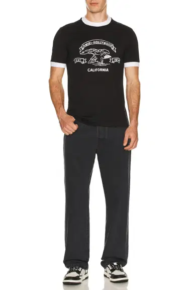 AMIRI Eagle Ringer Tee | Thumbnail 3 AMIRI Eagle Ringer Tee | Thumbnail 3