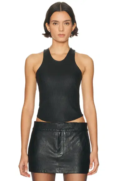 Alexander Wang Racer Back Tank Top | Thumbnail 1 Alexander Wang Racer Back Tank Top | Thumbnail 1