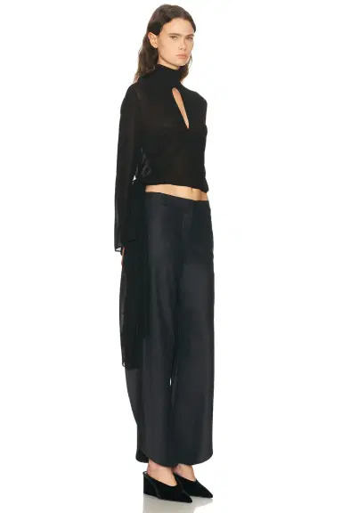Alaïa Maxi Bow Blouse | Thumbnail 2 Alaïa Maxi Bow Blouse | Thumbnail 2