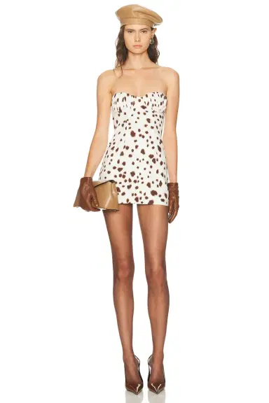 Rowen Rose Strapless Mini Dress | Thumbnail 1 Rowen Rose Strapless Mini Dress | Thumbnail 1