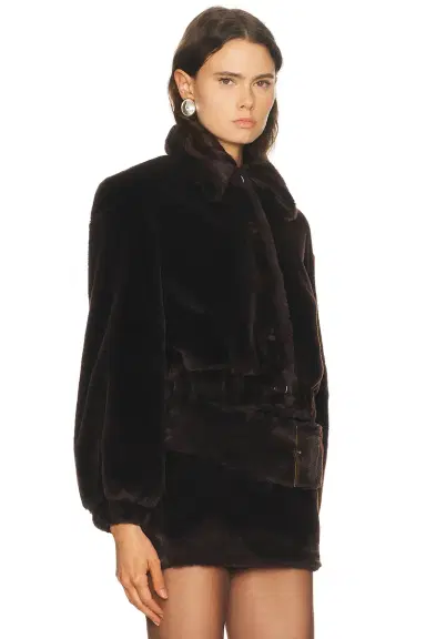 Rowen Rose Bomber Jacket | Thumbnail 2 Rowen Rose Bomber Jacket | Thumbnail 2