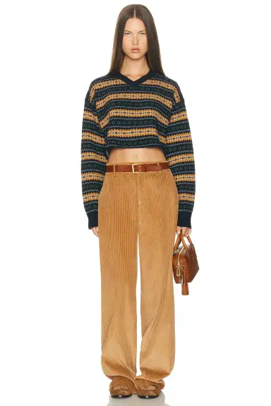 Miu Miu Wool Fairisle Sweater | Thumbnail 4 Miu Miu Wool Fairisle Sweater | Thumbnail 4