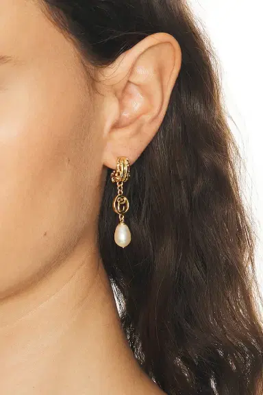Chloé Drop Earrings | Thumbnail 2 Chloé Drop Earrings | Thumbnail 2