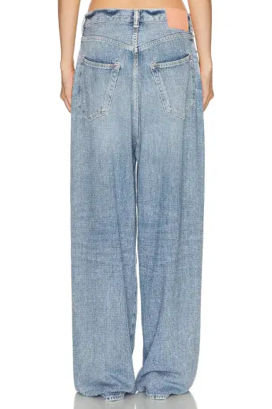 Acne Studios 2023u Shimmy Dawn Super Wide Leg | Thumbnail 4 Acne Studios 2023u Shimmy Dawn Super Wide Leg | Thumbnail 4