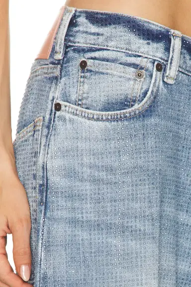 Acne Studios 2023u Shimmy Dawn Super Wide Leg | Thumbnail 6 Acne Studios 2023u Shimmy Dawn Super Wide Leg | Thumbnail 6