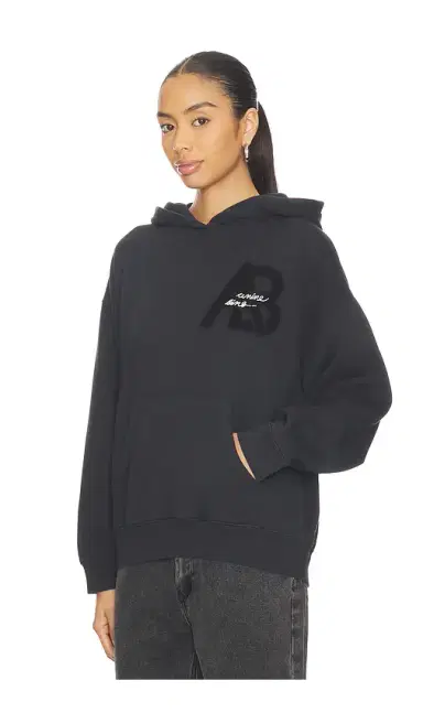 ANINE BING Jaci Hoodie Letterman | Thumbnail 2 ANINE BING Jaci Hoodie Letterman | Thumbnail 2