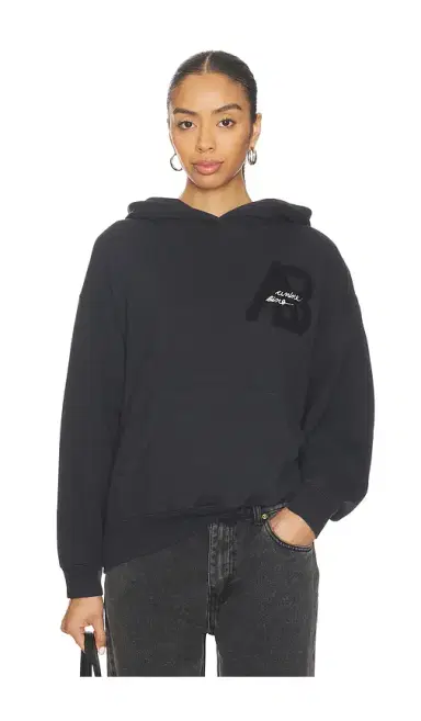ANINE BING Jaci Hoodie Letterman | Thumbnail 1 ANINE BING Jaci Hoodie Letterman | Thumbnail 1