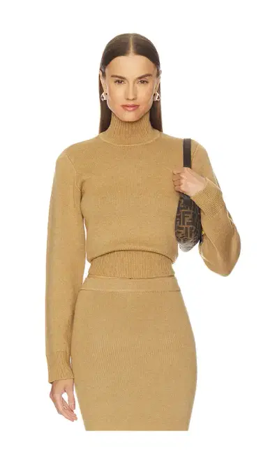 Camila Coelho Costansa Turtleneck Sweater | Thumbnail 1 Camila Coelho Costansa Turtleneck Sweater | Thumbnail 1
