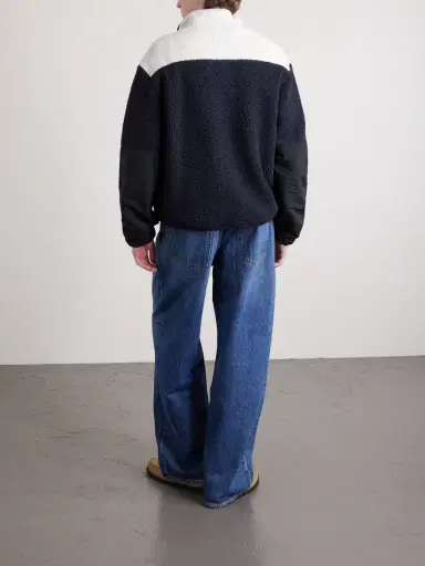 Drake's Fleece and Shell Half-Placket Jacket - Men | Thumbnail 4 Drake's Fleece and Shell Half-Placket Jacket - Men | Thumbnail 4