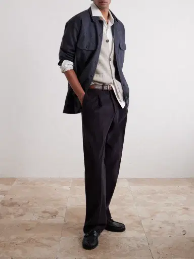 William Lockie Virgin Wool Cardigan - Men | Thumbnail 2 William Lockie Virgin Wool Cardigan - Men | Thumbnail 2