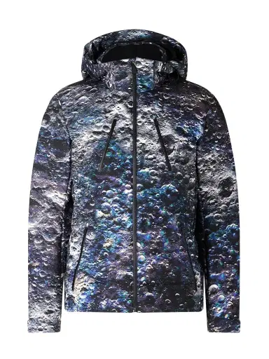 Aztech Mountain MDJ Nuke Suit Printed Quilted Hooded Down Ski Jacket - Men | Thumbnail 1 Aztech Mountain MDJ Nuke Suit Printed Quilted Hooded Down Ski Jacket - Men | Thumbnail 1