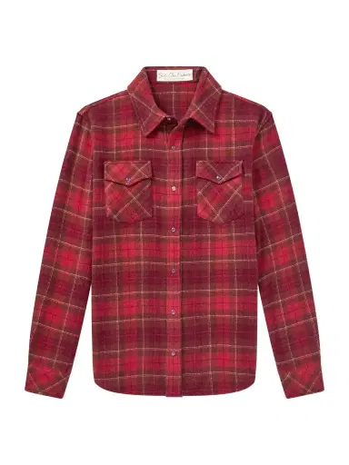 God’s True Cashmere Love Checked Cashmere Shirt - Men | Thumbnail 1 God’s True Cashmere Love Checked Cashmere Shirt - Men | Thumbnail 1
