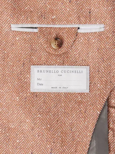 Brunello Cucinelli Herringbone Wool and Cashmere-Blend Blazer - Men | Thumbnail 5 Brunello Cucinelli Herringbone Wool and Cashmere-Blend Blazer - Men | Thumbnail 5
