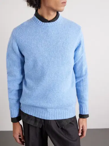 William Lockie Virgin Wool Sweater - Men | Thumbnail 3 William Lockie Virgin Wool Sweater - Men | Thumbnail 3
